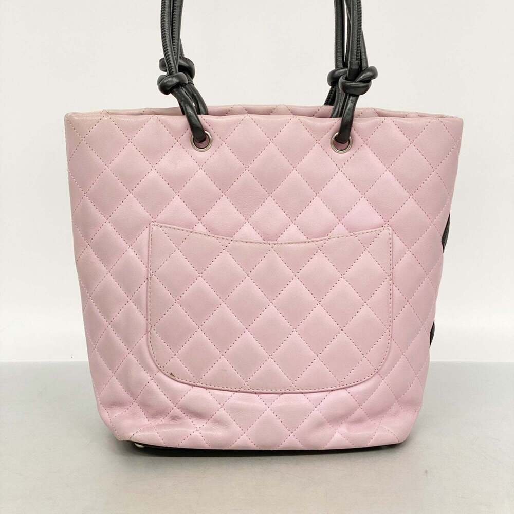 CHANEL Black Lambskin Leather Tote Bag - Picture 10 of 10